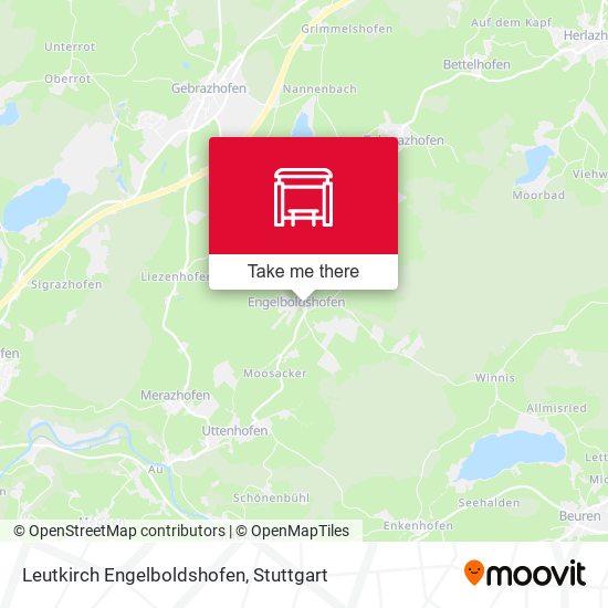 Карта Leutkirch Engelboldshofen