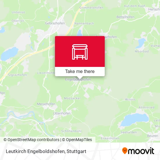 Карта Leutkirch Engelboldshofen