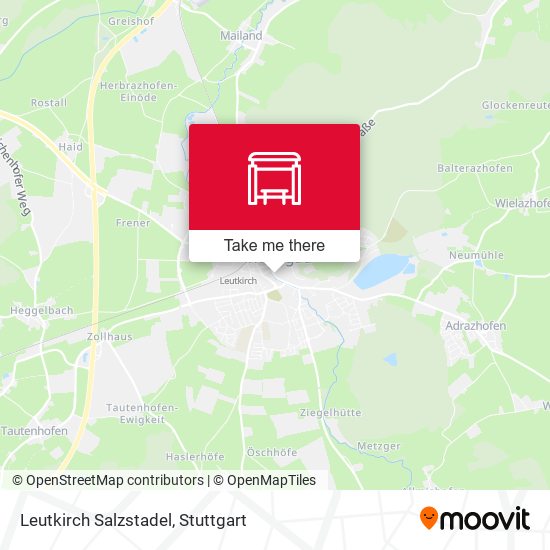 Leutkirch Salzstadel map