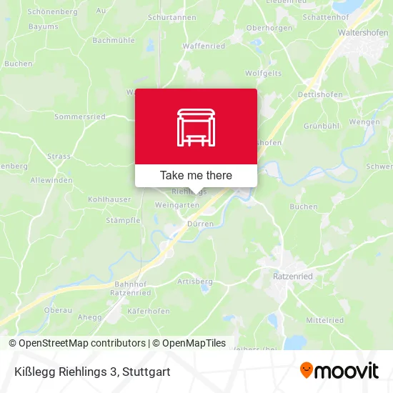 Карта Kißlegg Riehlings 3