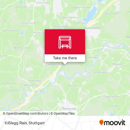 Карта Kißlegg Rain