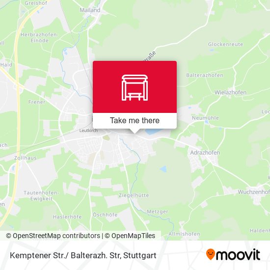 Карта Kemptener Str./ Balterazh. Str