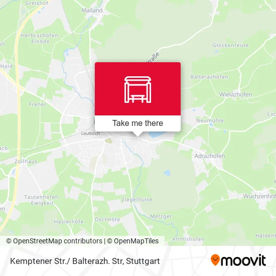 Карта Kemptener Str./ Balterazh. Str