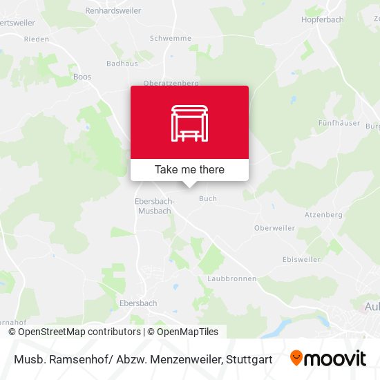 Musb. Ramsenhof/ Abzw. Menzenweiler map