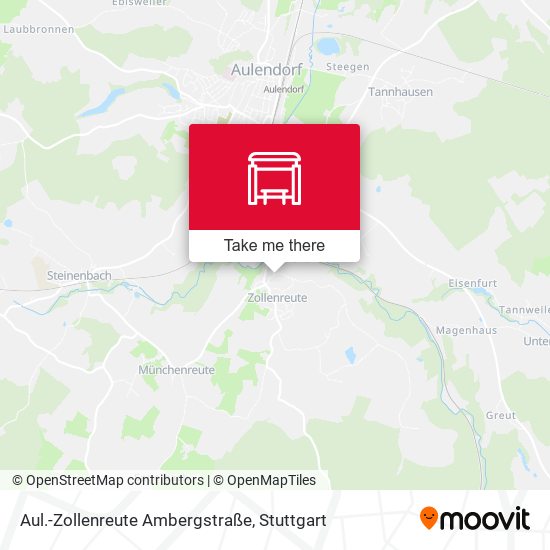 Aul.-Zollenreute Ambergstraße map