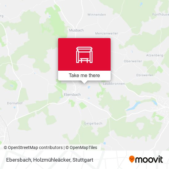 Ebersbach, Holzmühleäcker map