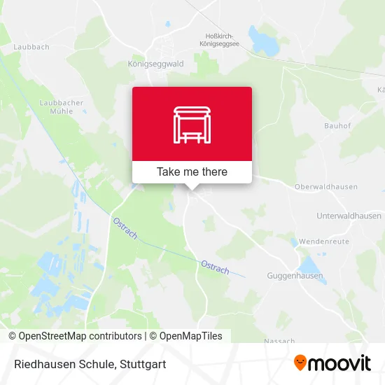 Riedhausen Schule map