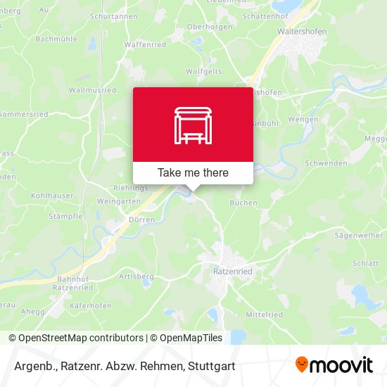 Argenb., Ratzenr. Abzw. Rehmen map