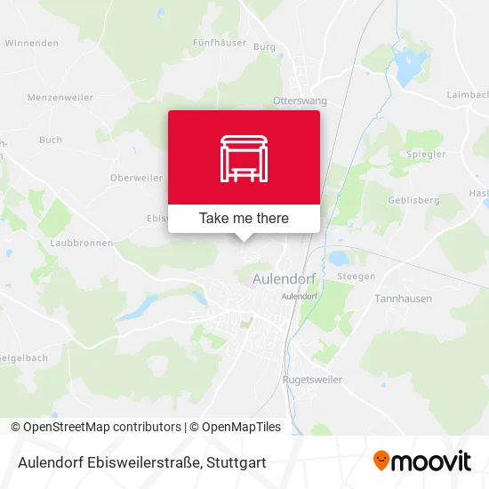Карта Aulendorf Ebisweilerstraße