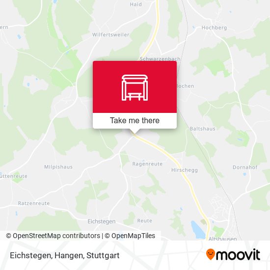 Eichstegen, Hangen map