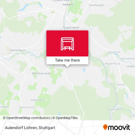 Карта Aulendorf Lohren