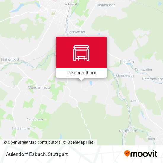 Карта Aulendorf Esbach