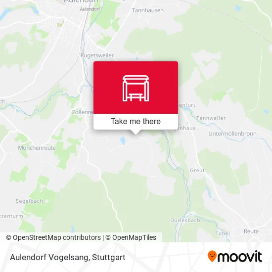 Карта Aulendorf Vogelsang