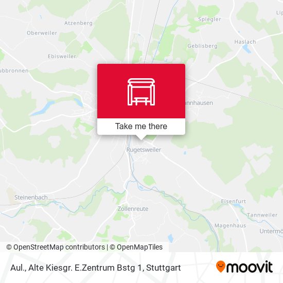 Aul., Alte Kiesgr. E.Zentrum Bstg 1 map