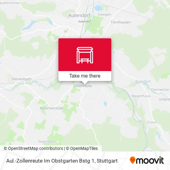 Карта Aul.-Zollenreute Im Obstgarten Bstg 1