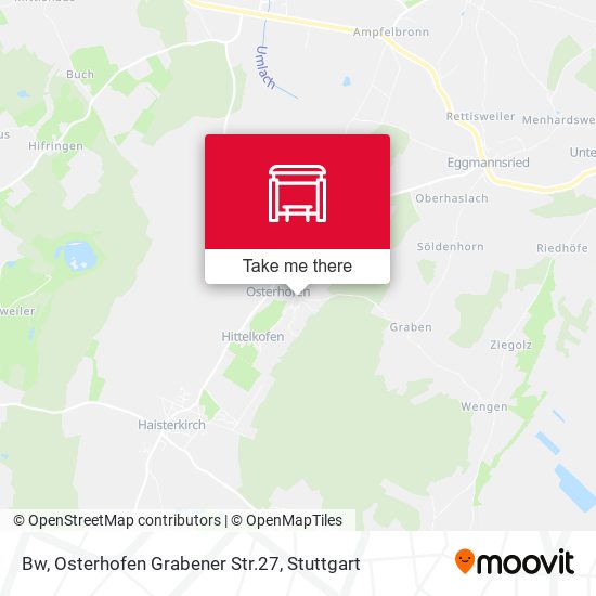 Bw, Osterhofen Grabener Str.27 map