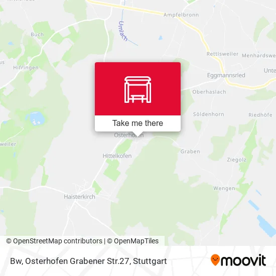 Карта Bw, Osterhofen Grabener Str.27