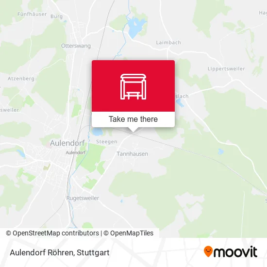Карта Aulendorf Röhren