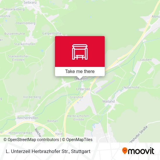 Карта L. Unterzeil Herbrazhofer Str.