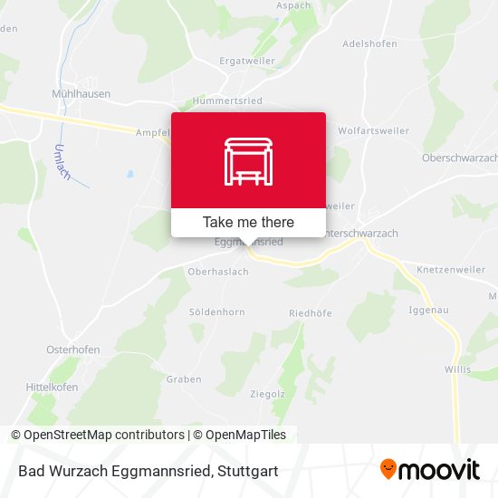 Карта Bad Wurzach Eggmannsried