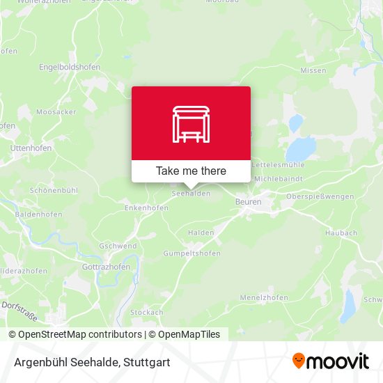 Argenbühl Seehalde map