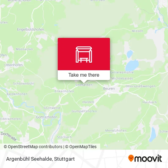 Карта Argenbühl Seehalde