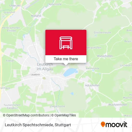 Leutkirch Spechtschmiede map