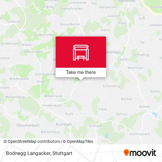 Карта Bodnegg Langacker