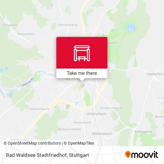 Bad Waldsee Stadtfriedhof map