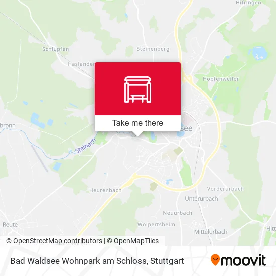 Карта Bad Waldsee Wohnpark am Schloss