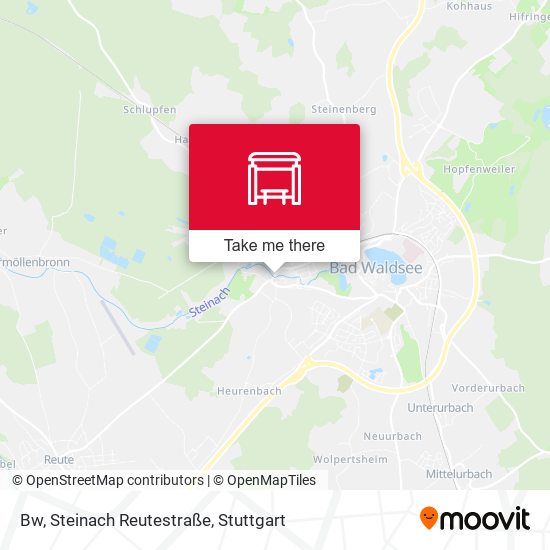 Bw, Steinach Reutestraße map