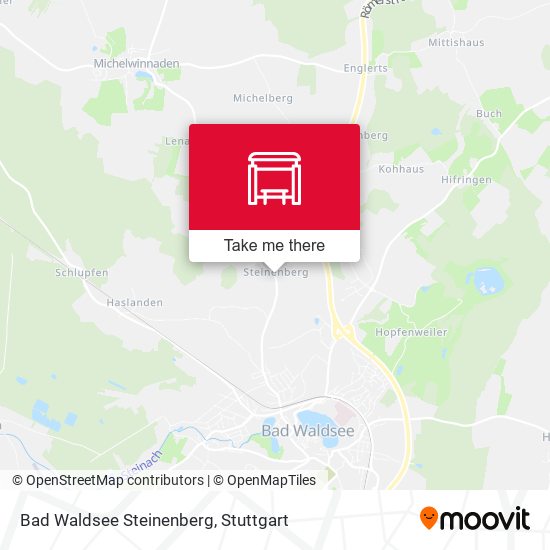 Bad Waldsee Steinenberg map
