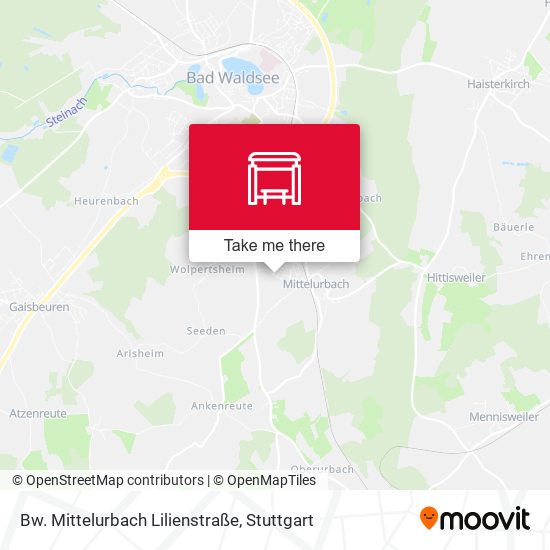 Bw. Mittelurbach Lilienstraße map
