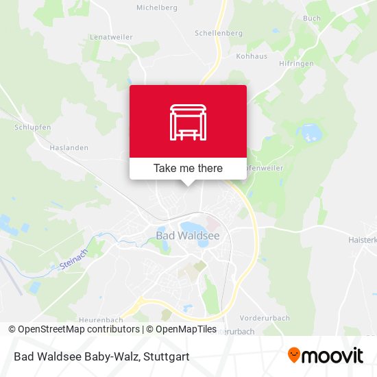 Bad Waldsee Baby-Walz map