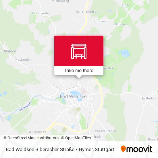 Bad Waldsee Biberacher Straße / Hymer map