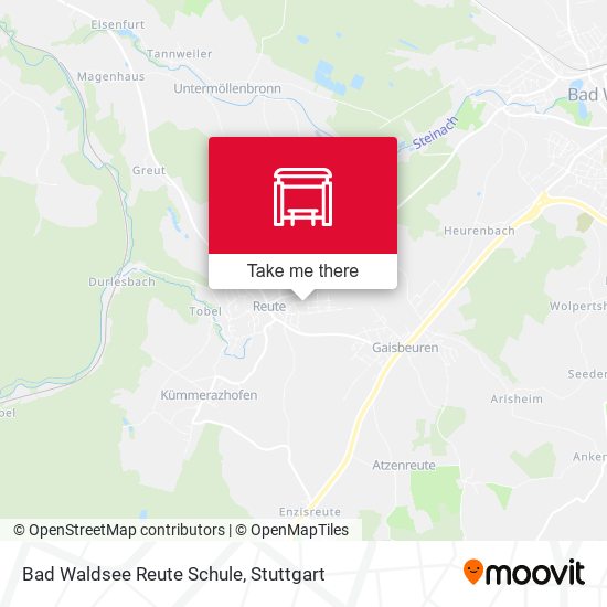 Bad Waldsee Reute Schule map