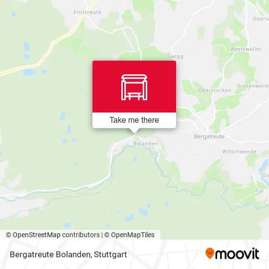 Карта Bergatreute Bolanden