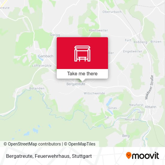Bergatreute, Feuerwehrhaus map