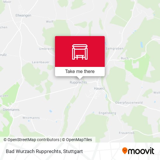 Bad Wurzach Rupprechts map