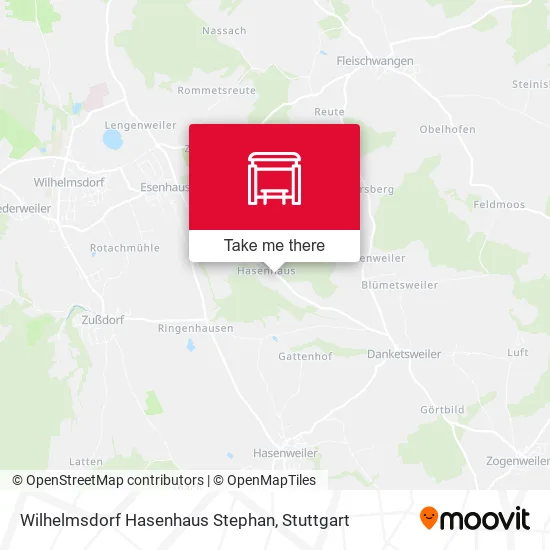 Карта Wilhelmsdorf Hasenhaus Stephan