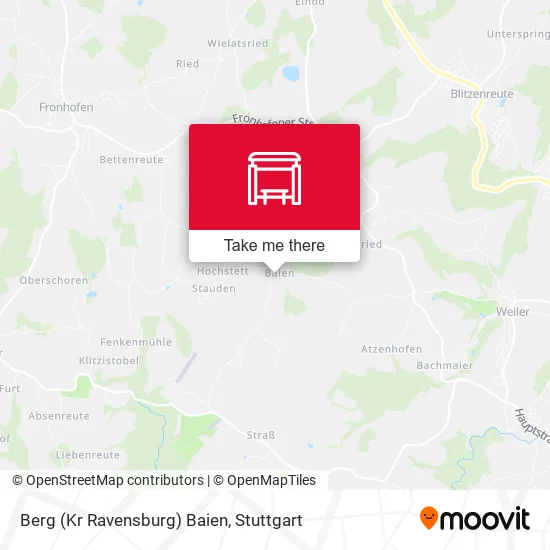 Карта Berg (Kr Ravensburg) Baien