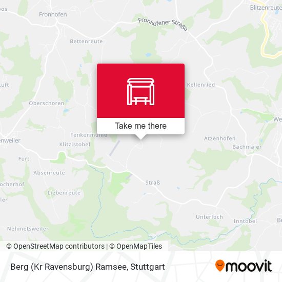 Berg (Kr Ravensburg) Ramsee map