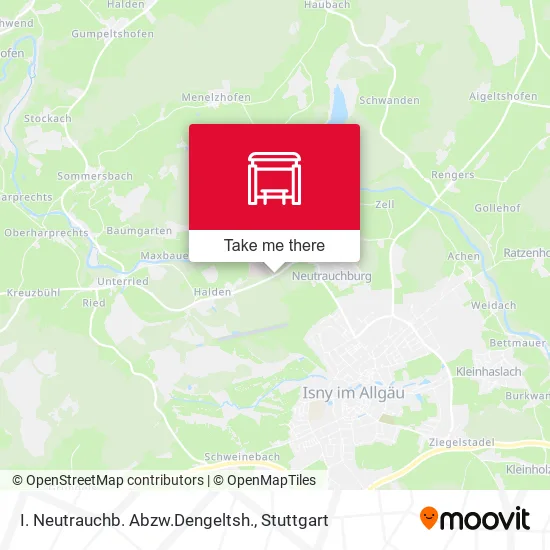 Карта I. Neutrauchb. Abzw.Dengeltsh.