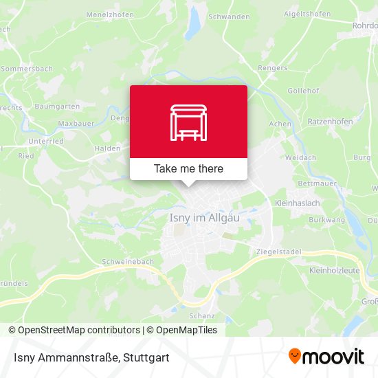 Isny Ammannstraße map