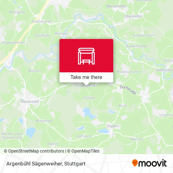 Карта Argenbühl Sägenweiher