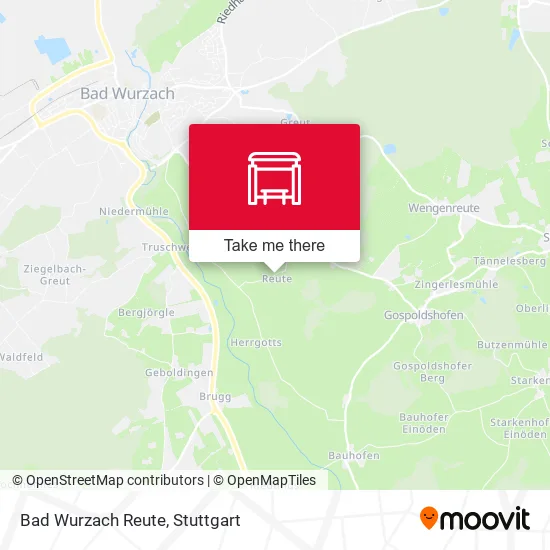 Карта Bad Wurzach Reute