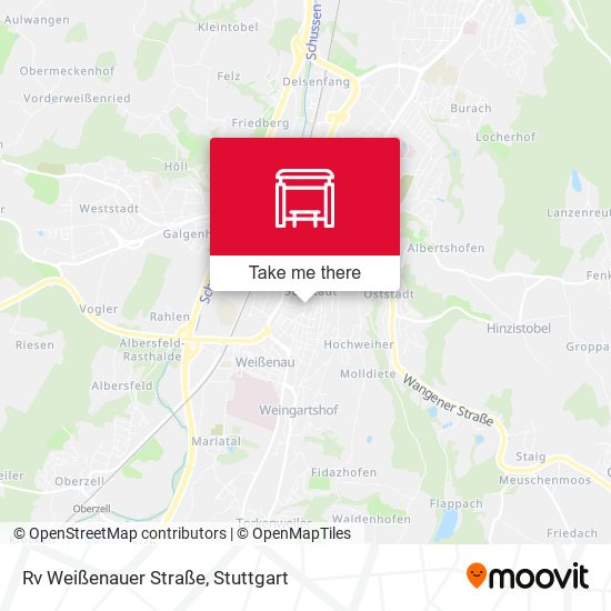 Карта Rv Weißenauer Straße