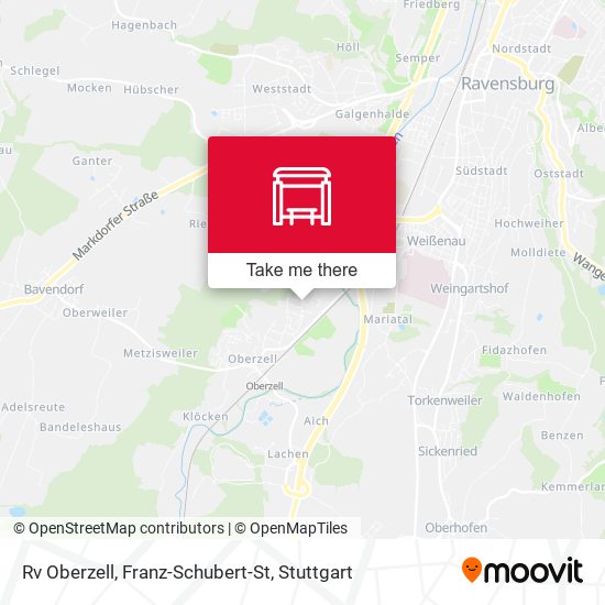 Rv Oberzell, Franz-Schubert-St map