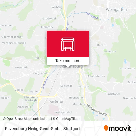 Карта Ravensburg Heilig-Geist-Spital