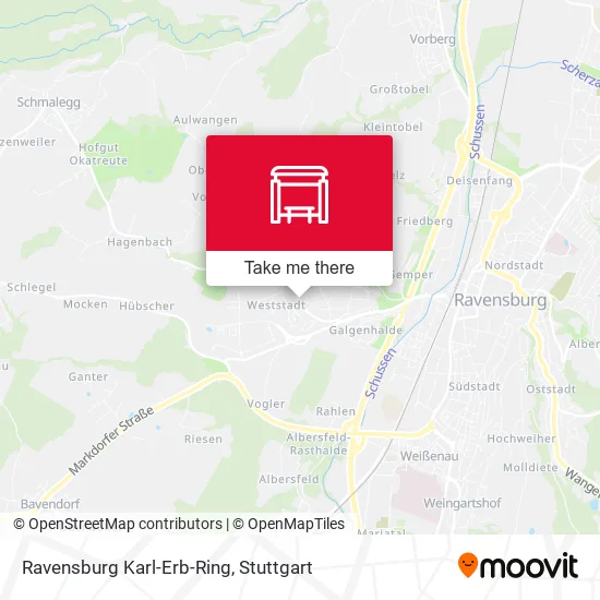 Карта Ravensburg Karl-Erb-Ring